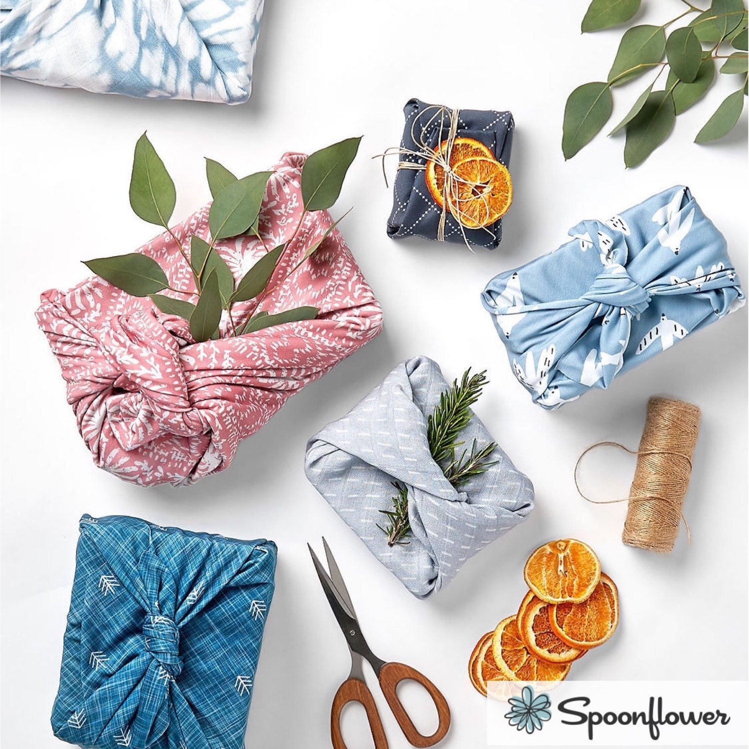 Spoonflower Custom Fabrics And Wallpapers Di Spoonflower Su Etsy