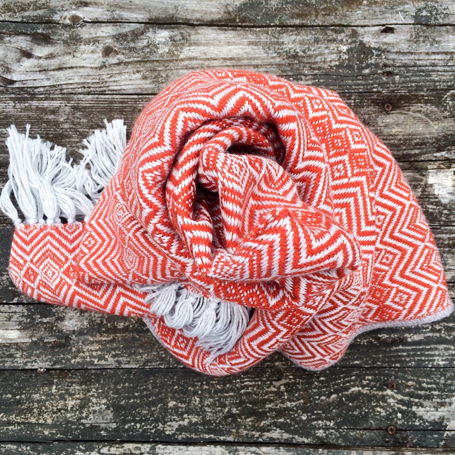 Alpaca Blanket Charcoal & Grey Wool Throw Luna Etsy