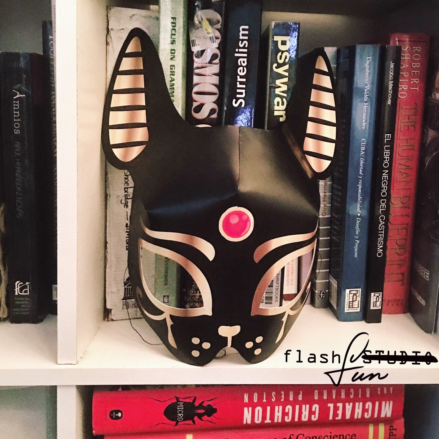 adult black cat Bastet Egyptian goddess printable mask Etsy