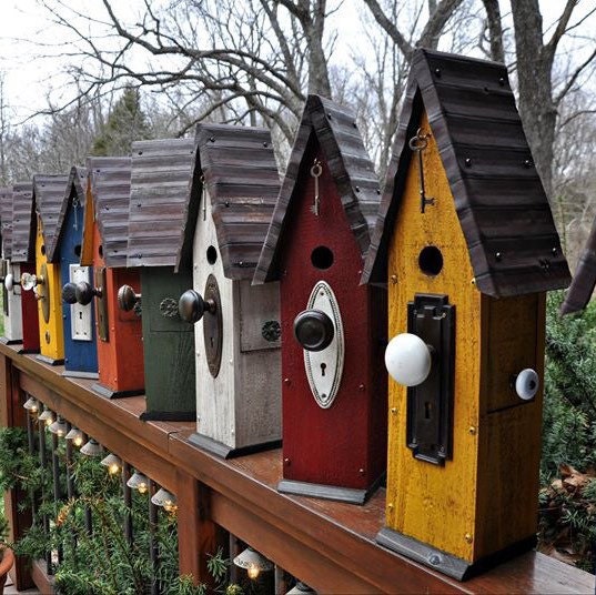 DIY Living Roof Birdhouse Succulent Birdhouse Green Roof | Etsy
