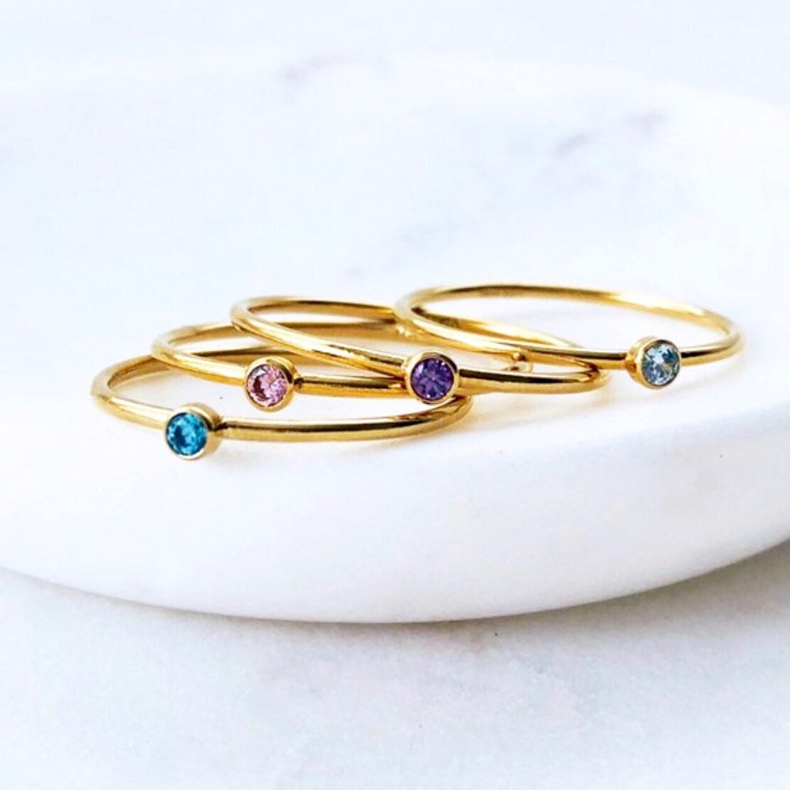 mom ring gold