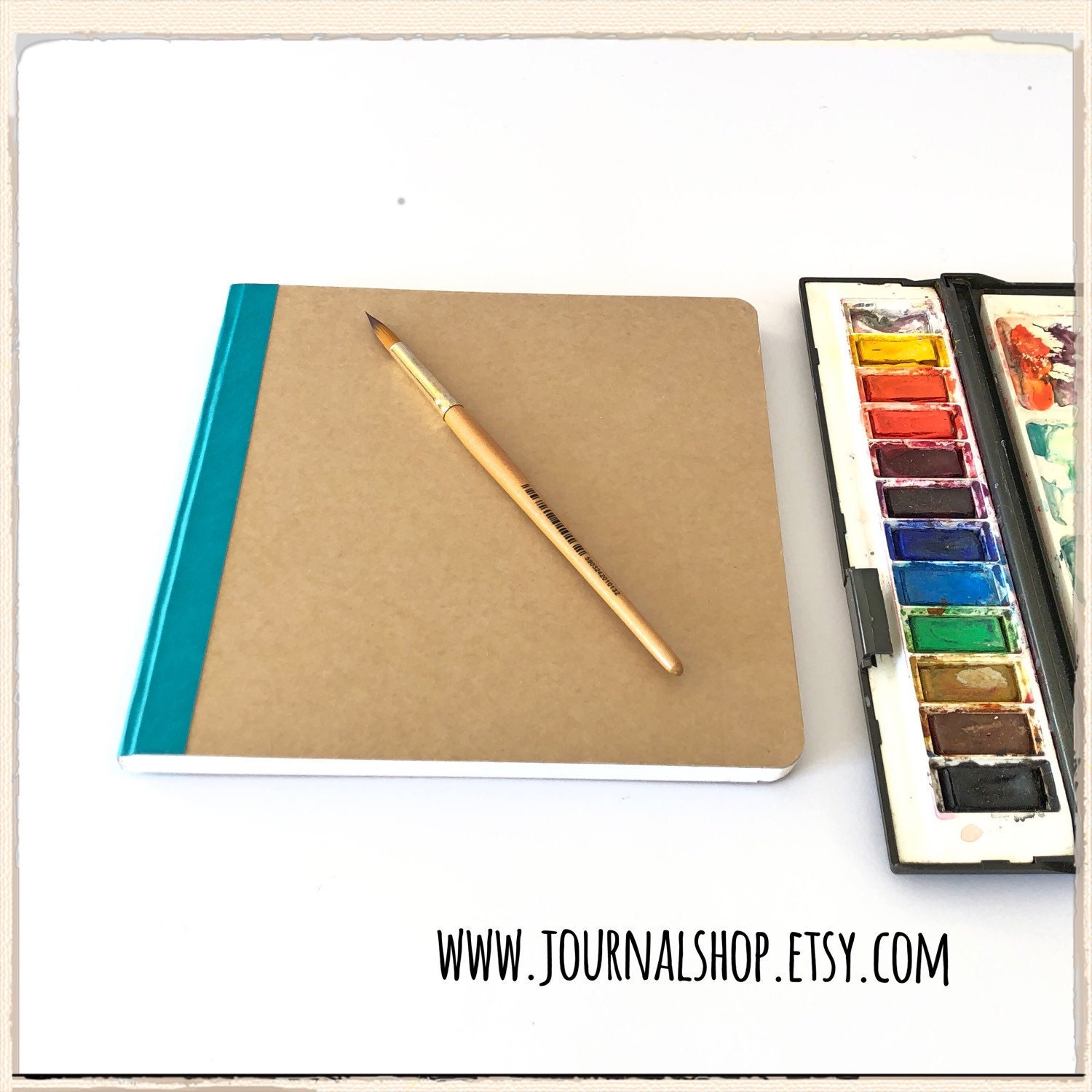 Square Mixed Media Sketchbook Art Journal Gift with 140 lbs Etsy