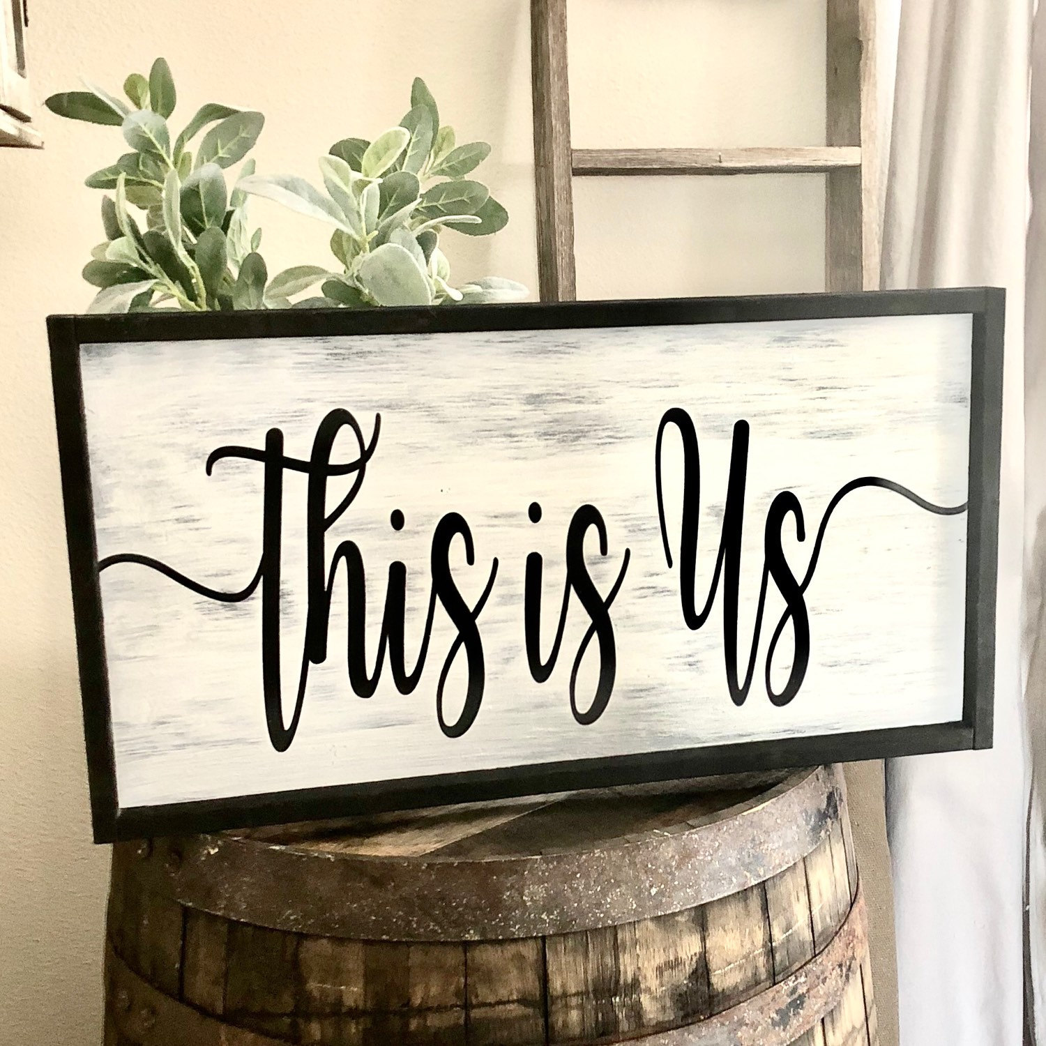 This is Us This is Us Wood Sign This is Us Sign Wood Etsy