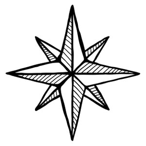 Hand Drawn Stars Vector Graphics Bundle. Star Doodles Clip | Etsy