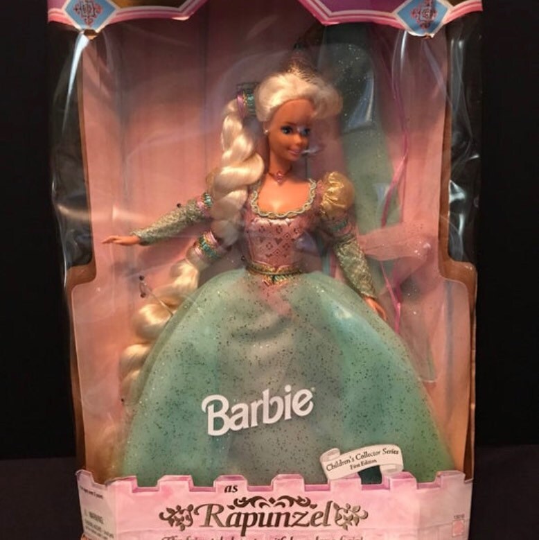 rapunzel barbie doll 1994 value