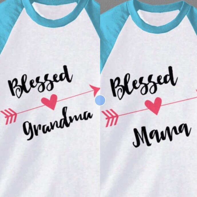 Download Blessed Grandma Heart Arrow SVG Clip Art Cut Files ...