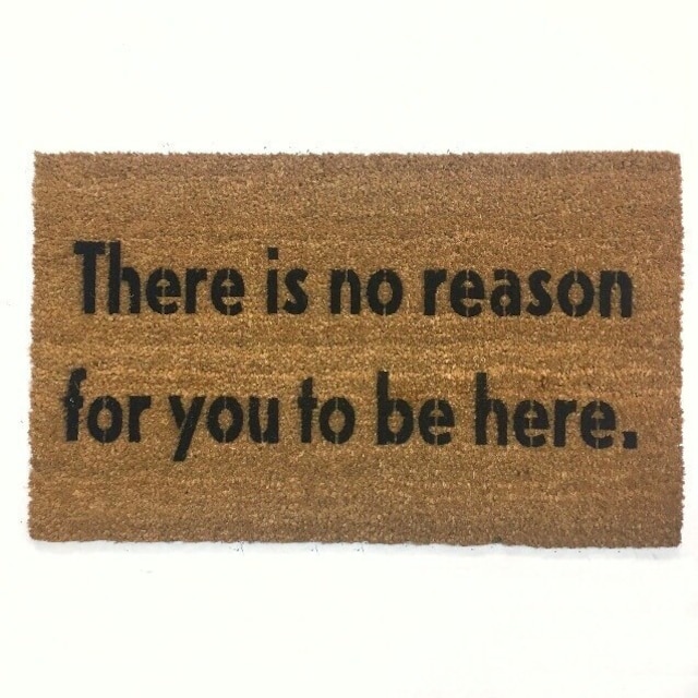 Funny & nerdy doormats Art you can wipe your by DamnGoodDoormats