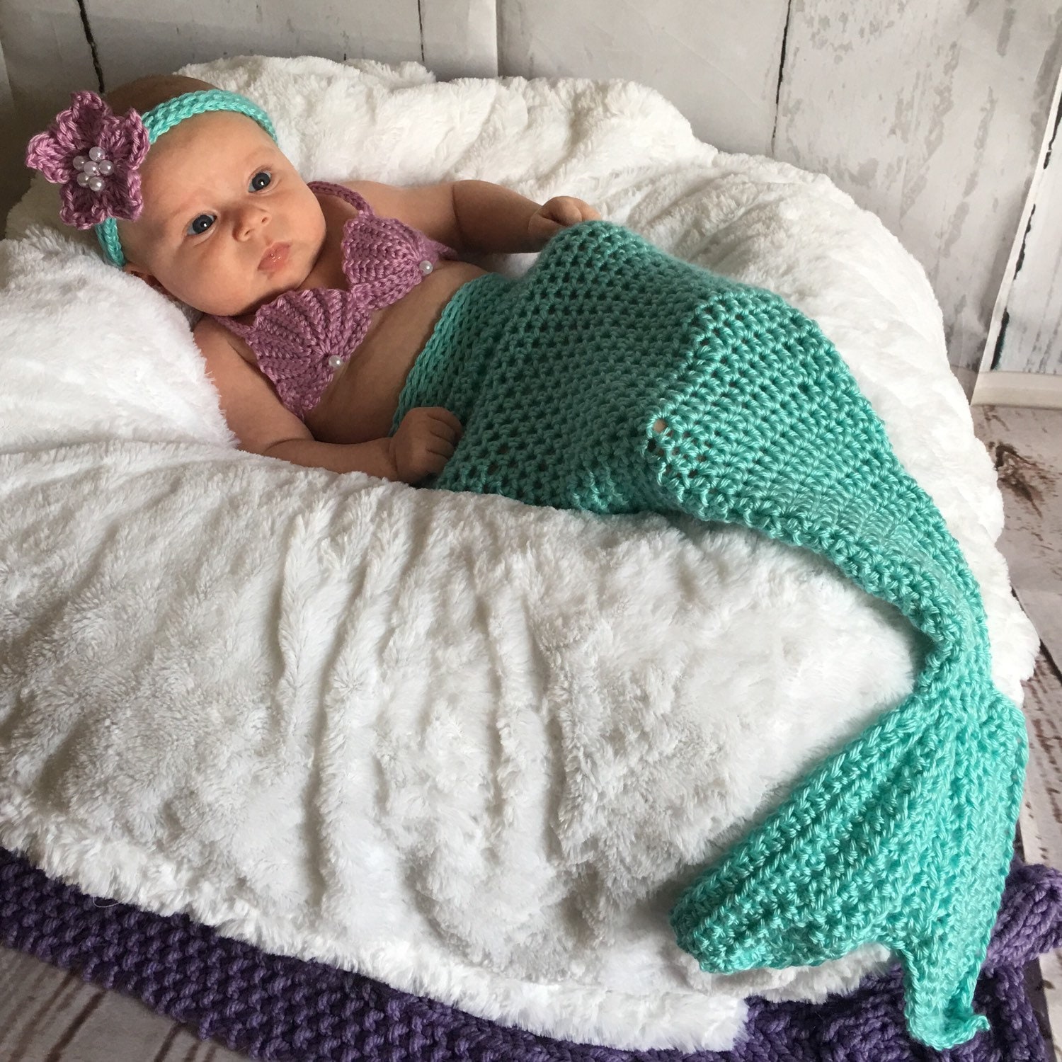 newborn mermaid outfit