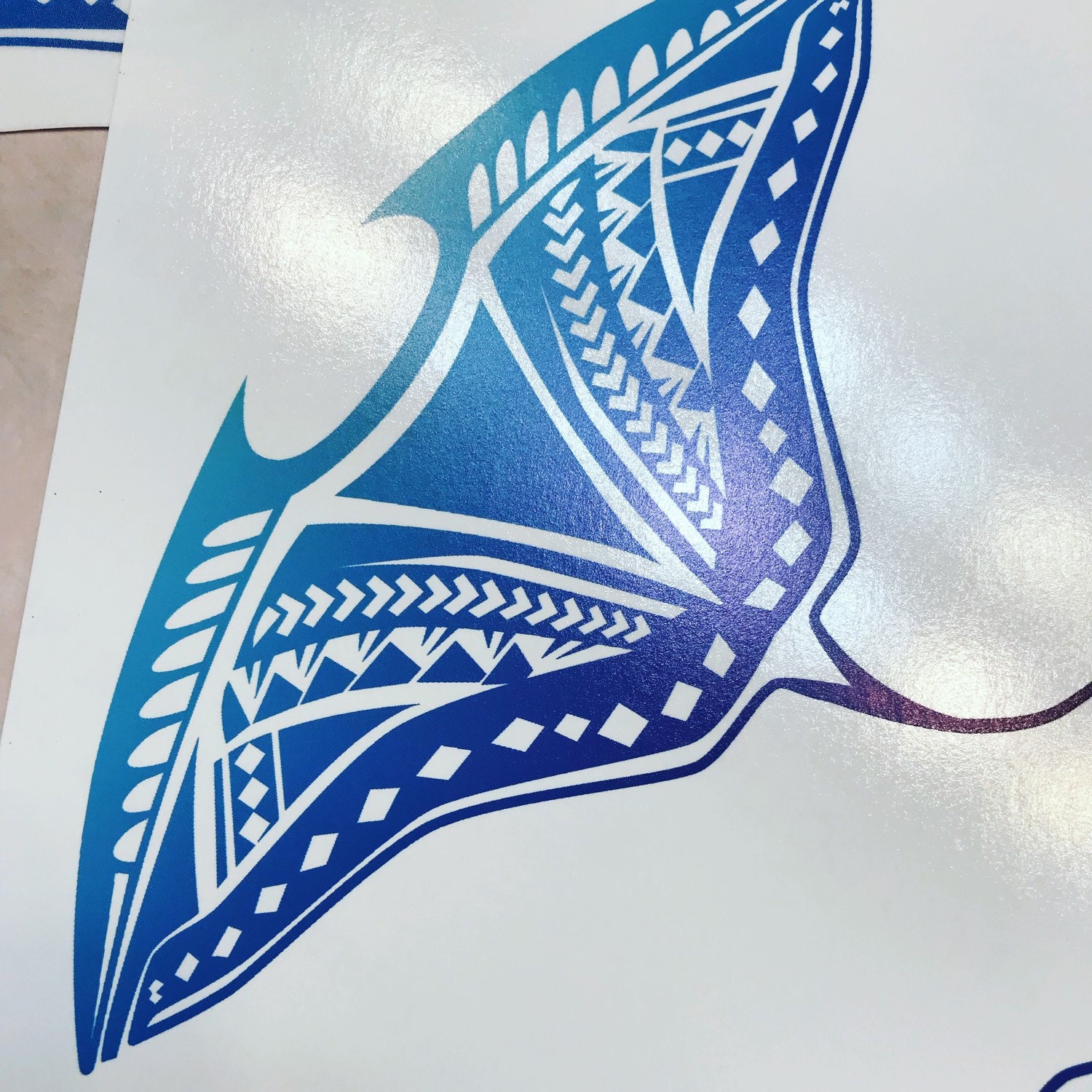 Moana's Gramma Tala Stingray Back Temporary Tattoo in Etsy