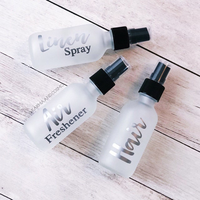 personalized spray bottles