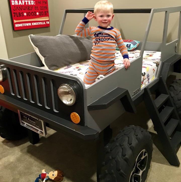 Jeep Bed Plans Twin Size Car Bed Etsy