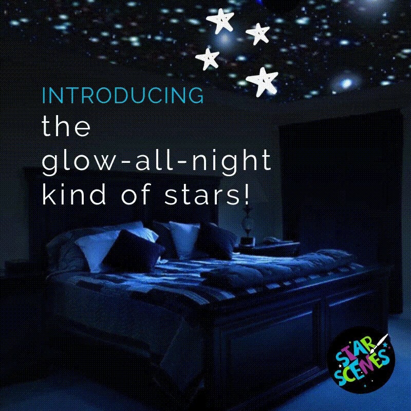 Real Ceiling Stars For Romantic Bedroom Surprise Anniversary Etsy