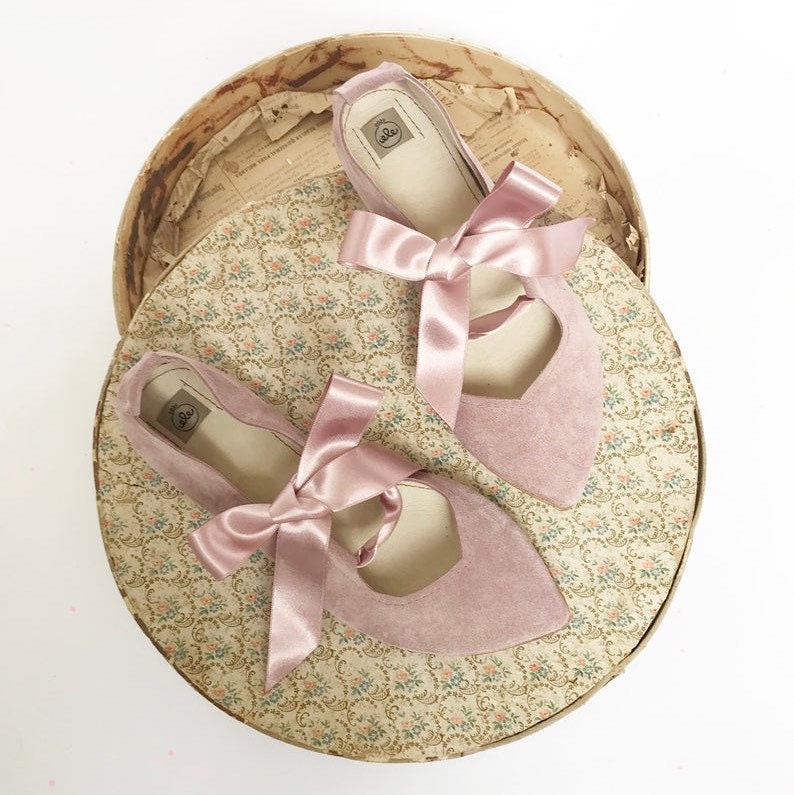 Ballet Flats Shoes Handmade in Italian Leather door elehandmade Ballet Flats Shoes Handmade in Italian Leather door elehandmade
