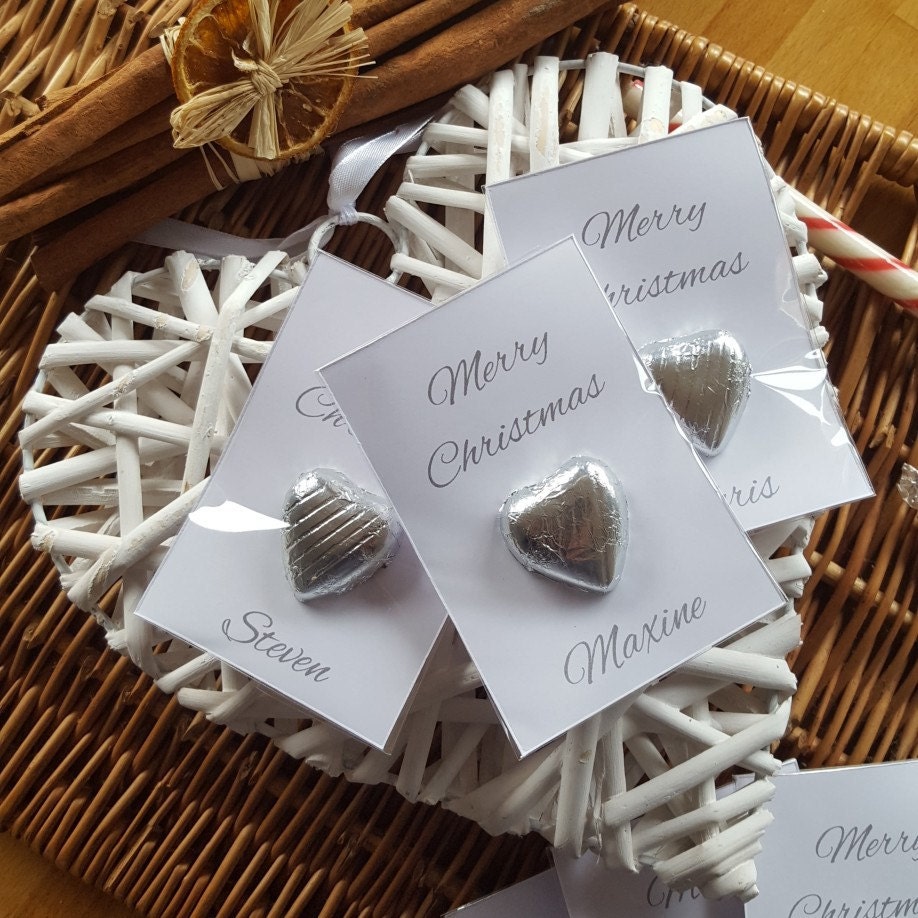 Christmas Table Favours. Personalised Christmas Table Gifts. | Etsy