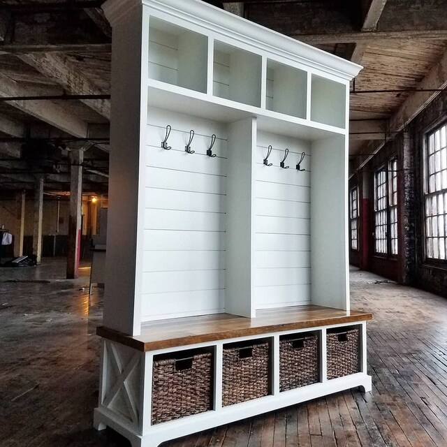 Mudroom Lockers and Custom Furniture by SpeckCustomWoodwork