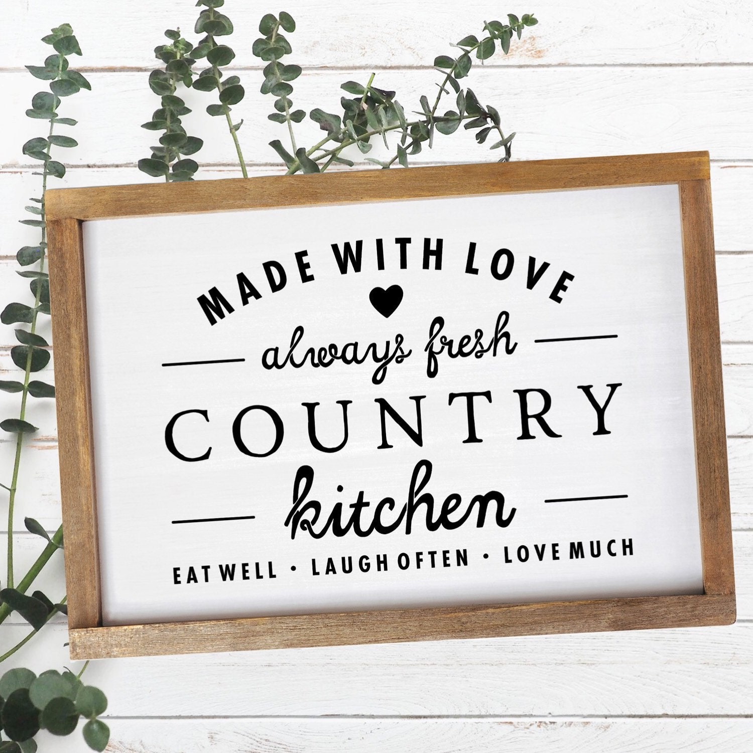 Download Farmhouse Kitchen Sign Svg Made With Love Fresh Country Etsy PSD Mockup Templates