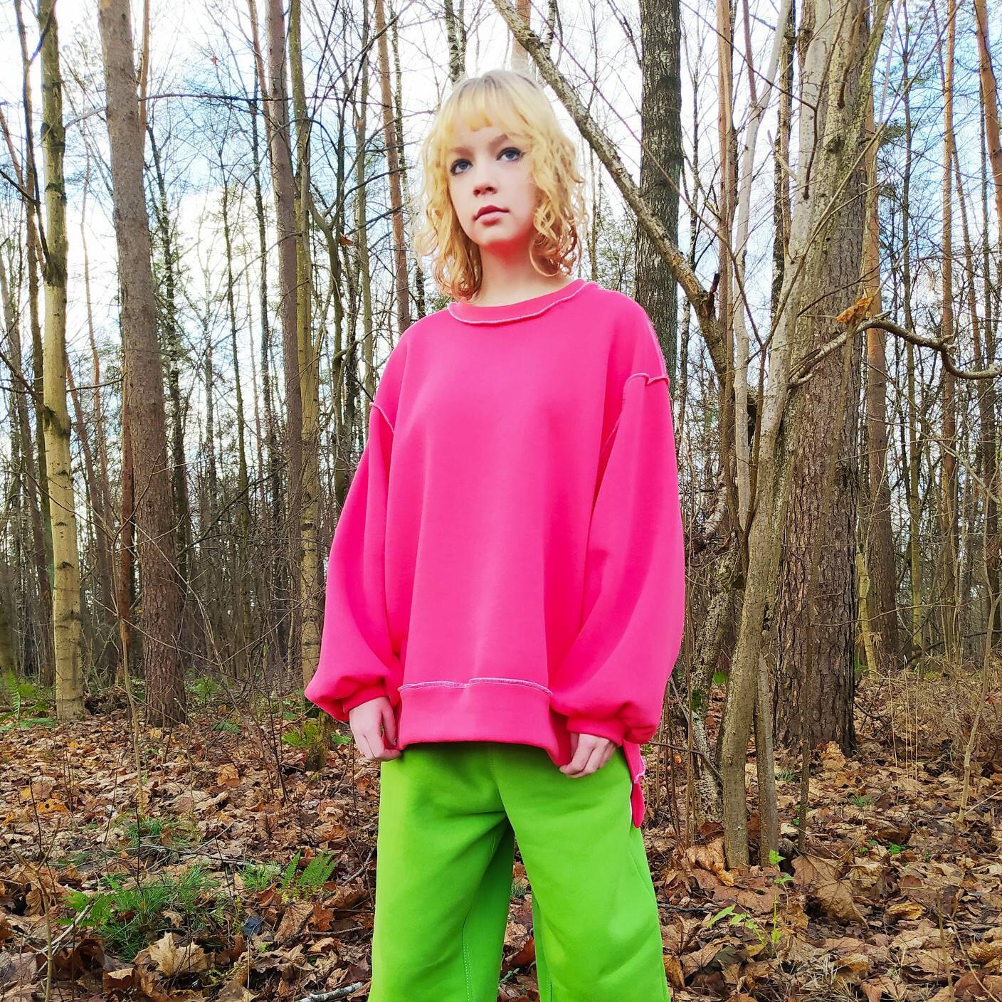 baggy sweatshirt women
