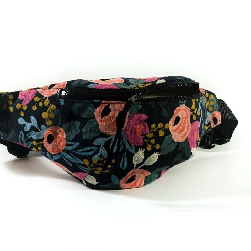 floral bum bag