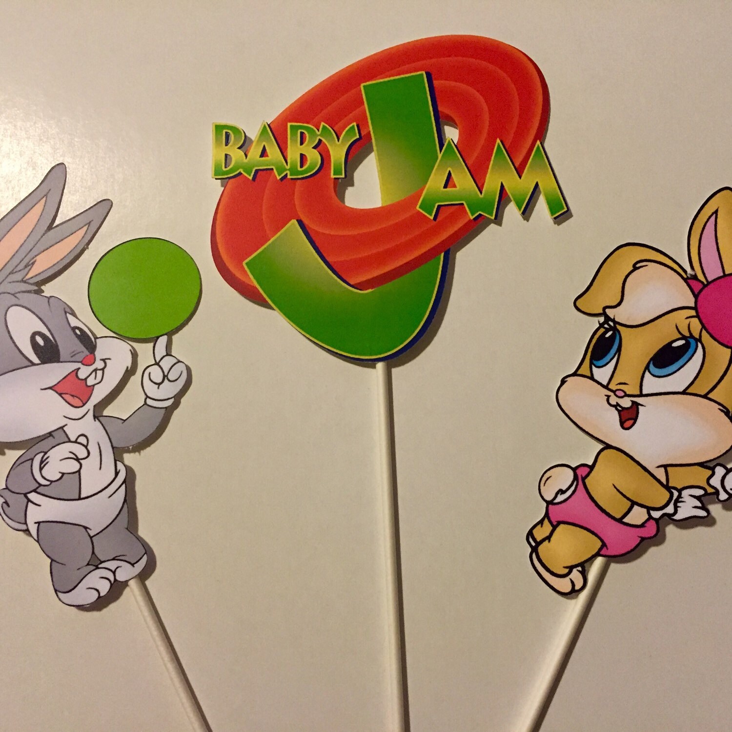 Baby Looney Tunes Centerpiece Picks/Centerpieces/Bugs Etsy