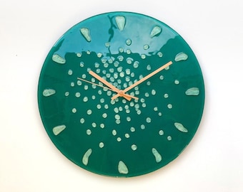 Fused Glass Clocks