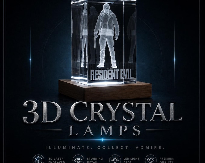 3D Crystal Lamps