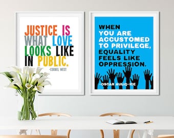 Social Justice Posters