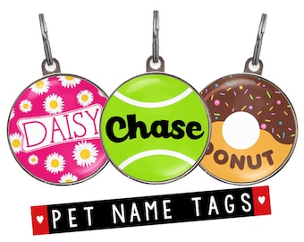 Pet Name Tags