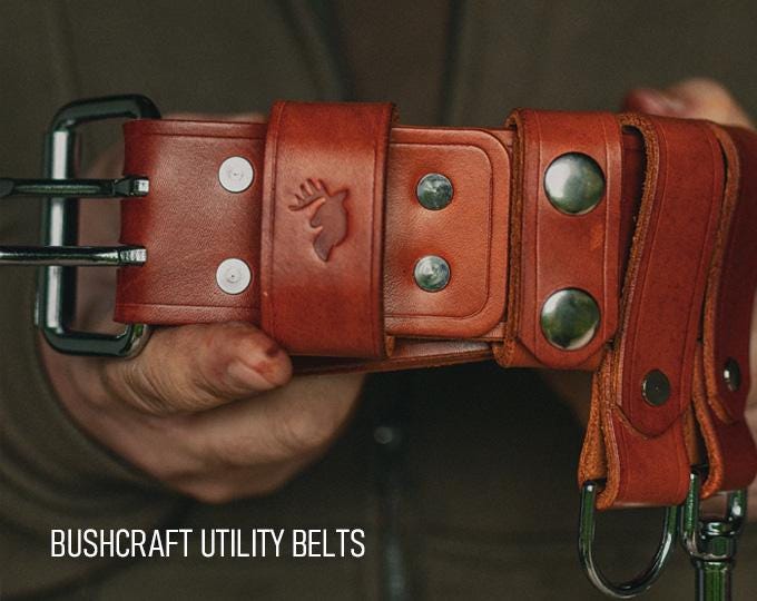 Bushcraft Utility Belts