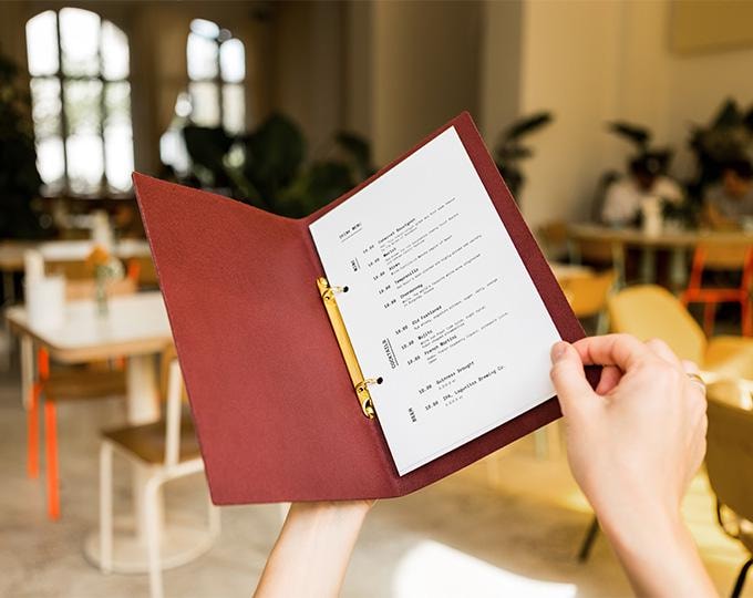 Menu Covers