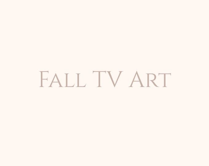 Tv Art Fall