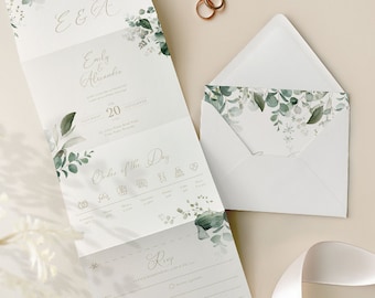 Concertina Invitations