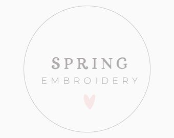 spring embroidery