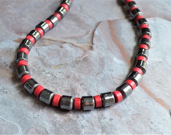 MENS BEADED NECKLACE