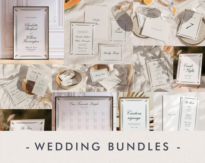 WEDDING BUNDLES