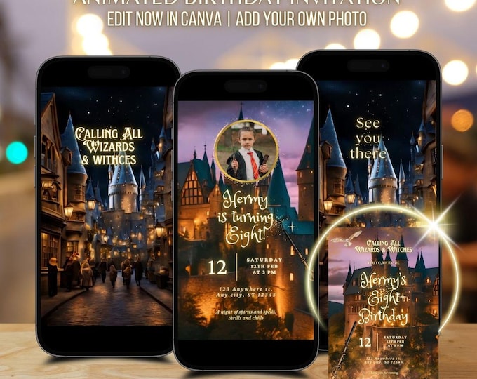 Animated Birthday Invite