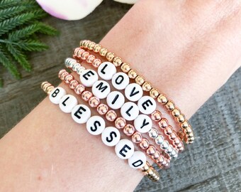 Name/Word Bracelets