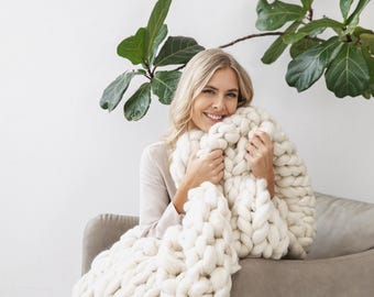 Chunky Wool Blankets