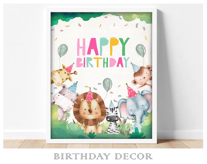 Birthday Party Decor