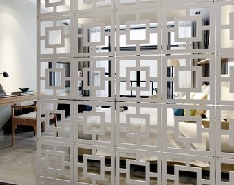 Tile Stickers Room Divider Wallpapers Office by HomeArtStickers