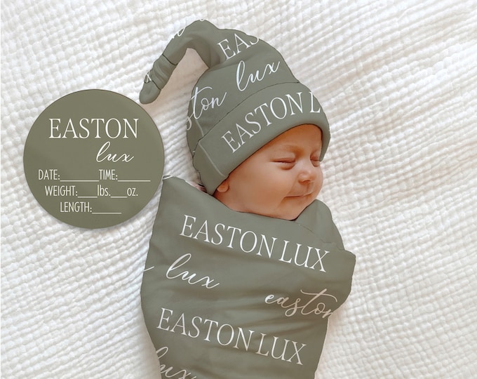 Boy Swaddles + Gowns