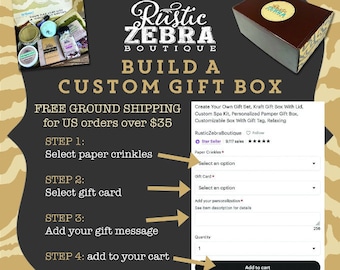 Create a Custom Gift Box