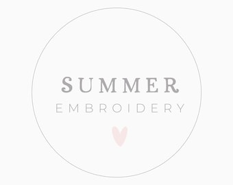 summer embroidery