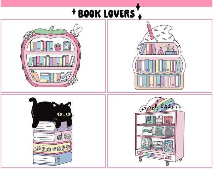 Bookish Clipart