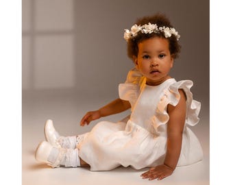 Girls Linen Dresses
