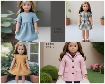 18" Doll: Party Dress