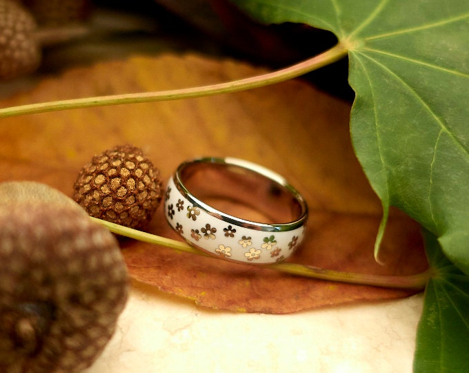 Cherry Blossom Rings