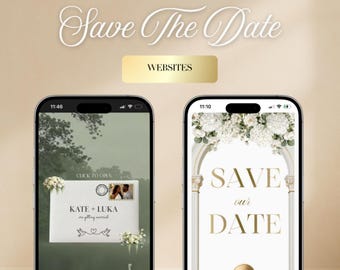 Save The Date website