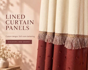 Lined Curtain Panels
