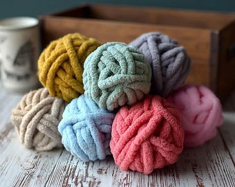 Chunky Chenille Yarn