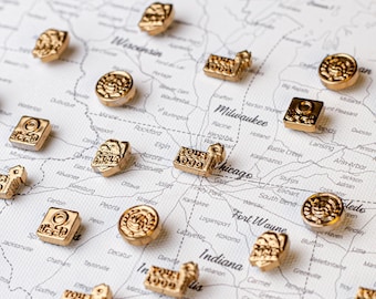 3D Thematic Push Pins